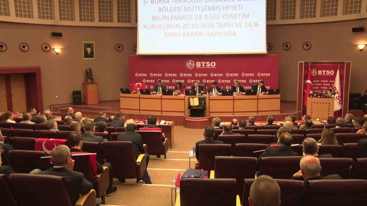 BTSO meclisinde TEKNOSAB Müteşebbis Heyeti listesi 83 kabul, 40 ret oyuyla onaylandı