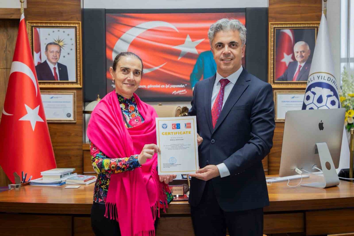 Doç. Dr. Alchadziu'dan Erasmus+ kapsamında EBYÜ'ye bir haftalık ziyaret