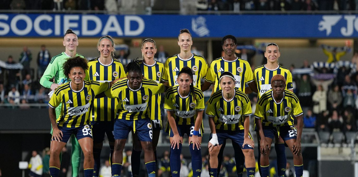 Fenerbahçe arsaVev Kadın Futbol Takımı, Real Sociedad'a deplasmanda 2-0 yenildi