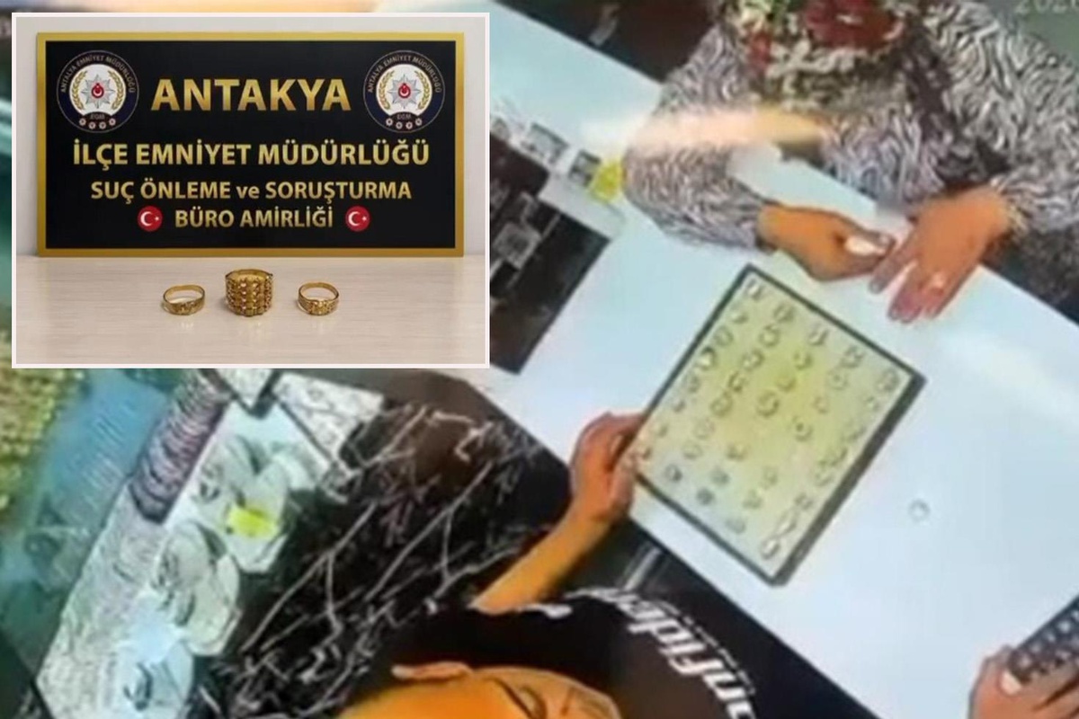 Kuyumcu hırsızlarını güvenlik kamerası ele verdi