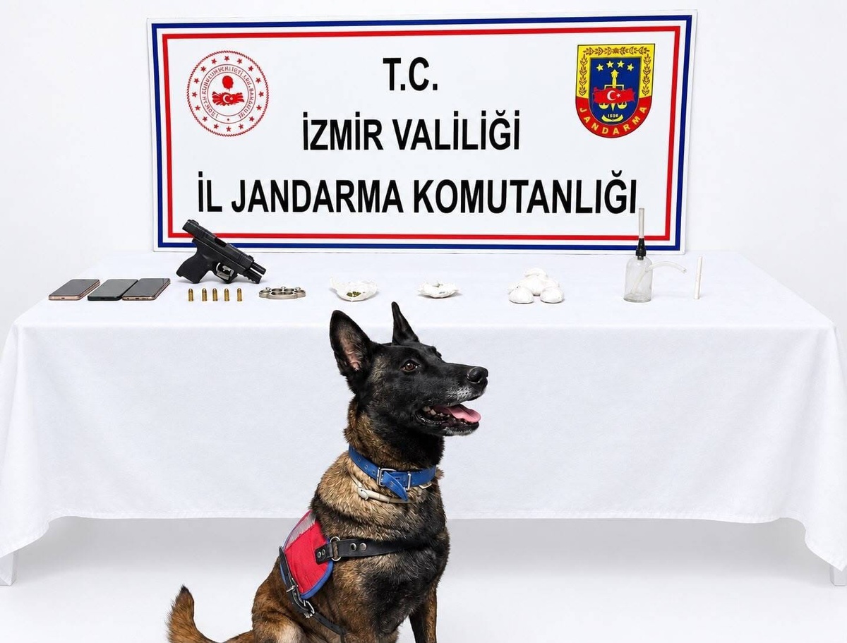 İzmir Urla'da jandarmanın uyuşturucu operasyonunda 2 kişi yakalandı, biri tutuklandı