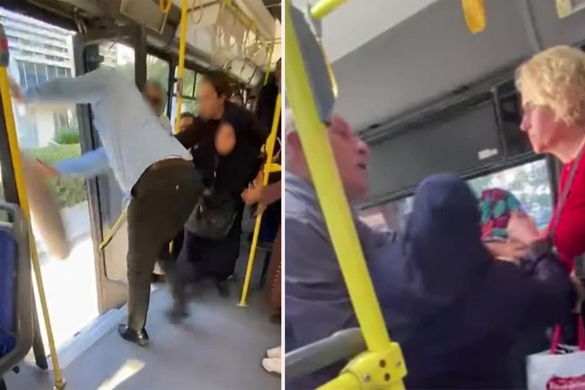 Otobüste halı kavgası! Şoförün yaptığına yolcular da isyan etti