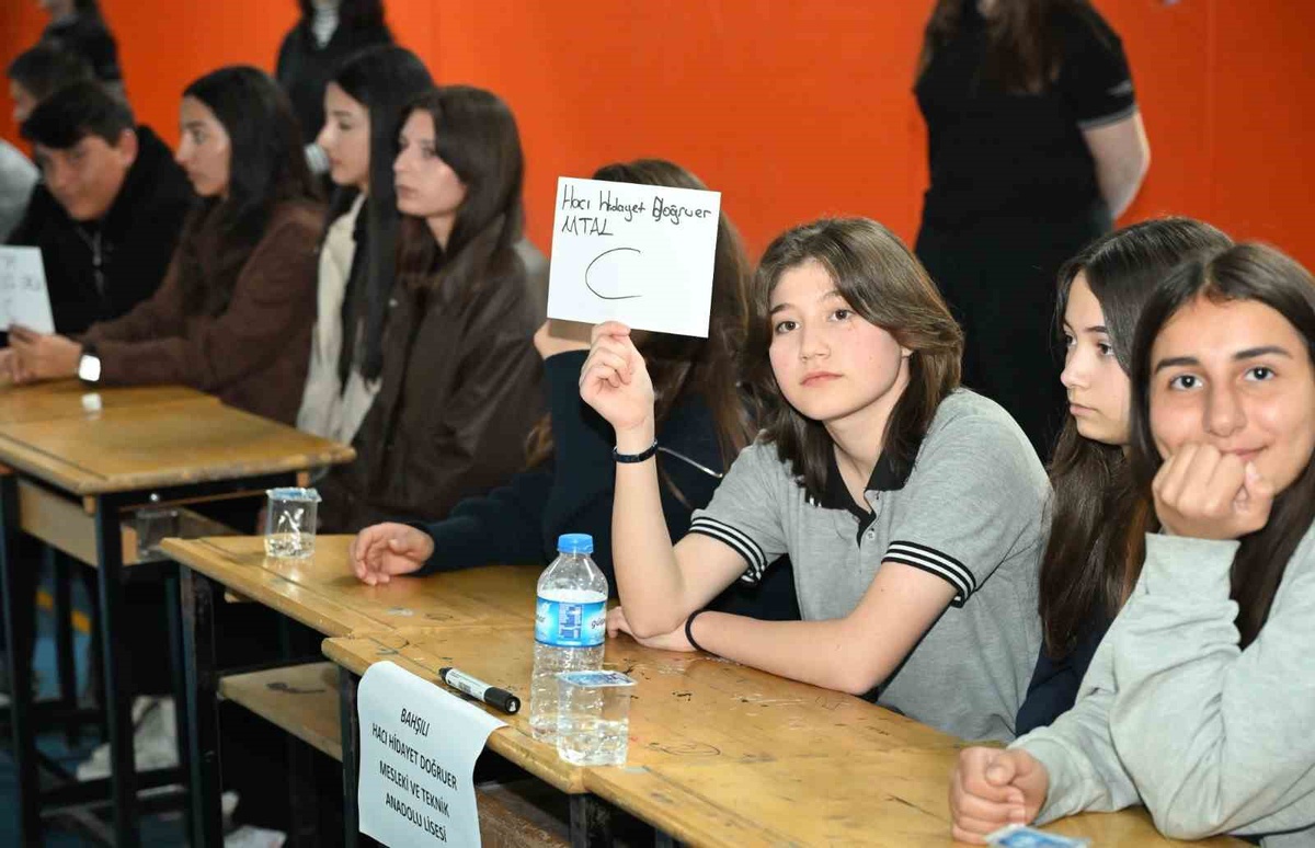 Kırıkkale'de çevre bilgi yarışmasının il etabını Keskin Anadolu Lisesi kazandı