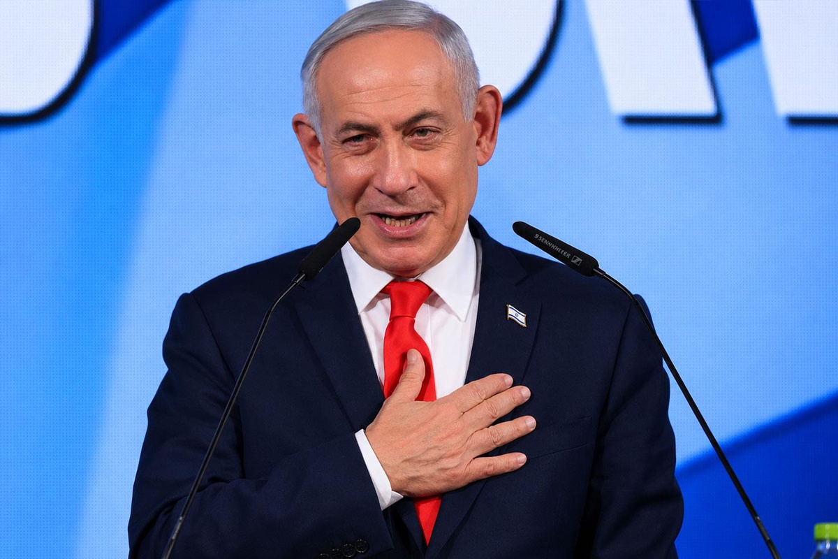 Netanyahu'dan seçim sonuçları sonrası ilk açıklama! Yenilgiyi kabul etmedi