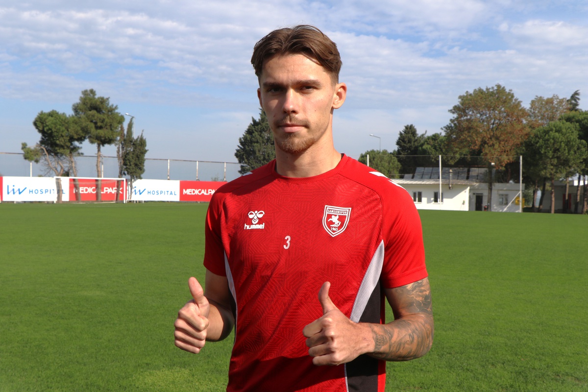 Samsunsporlu Drapinski Başakşehir maçı öncesi galibiyet hedeflediklerini söyledi