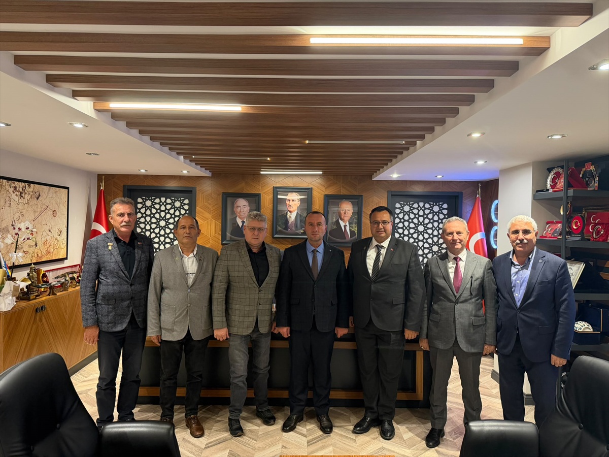 Şehit yakınları ve gazilerden MHP Bursa İl Başkanlığına ziyaret