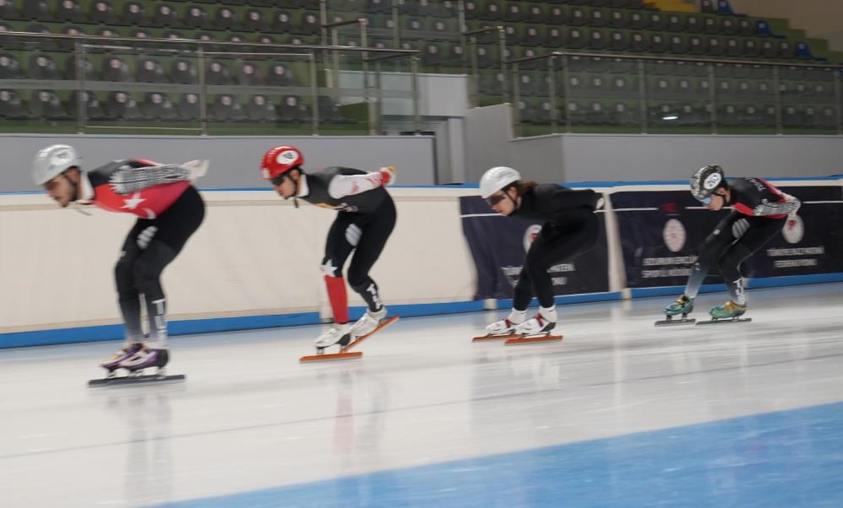 Short Track Federasyon Kupası'na Erzurum'da 43 kulüpten 217 sporcu katılacak