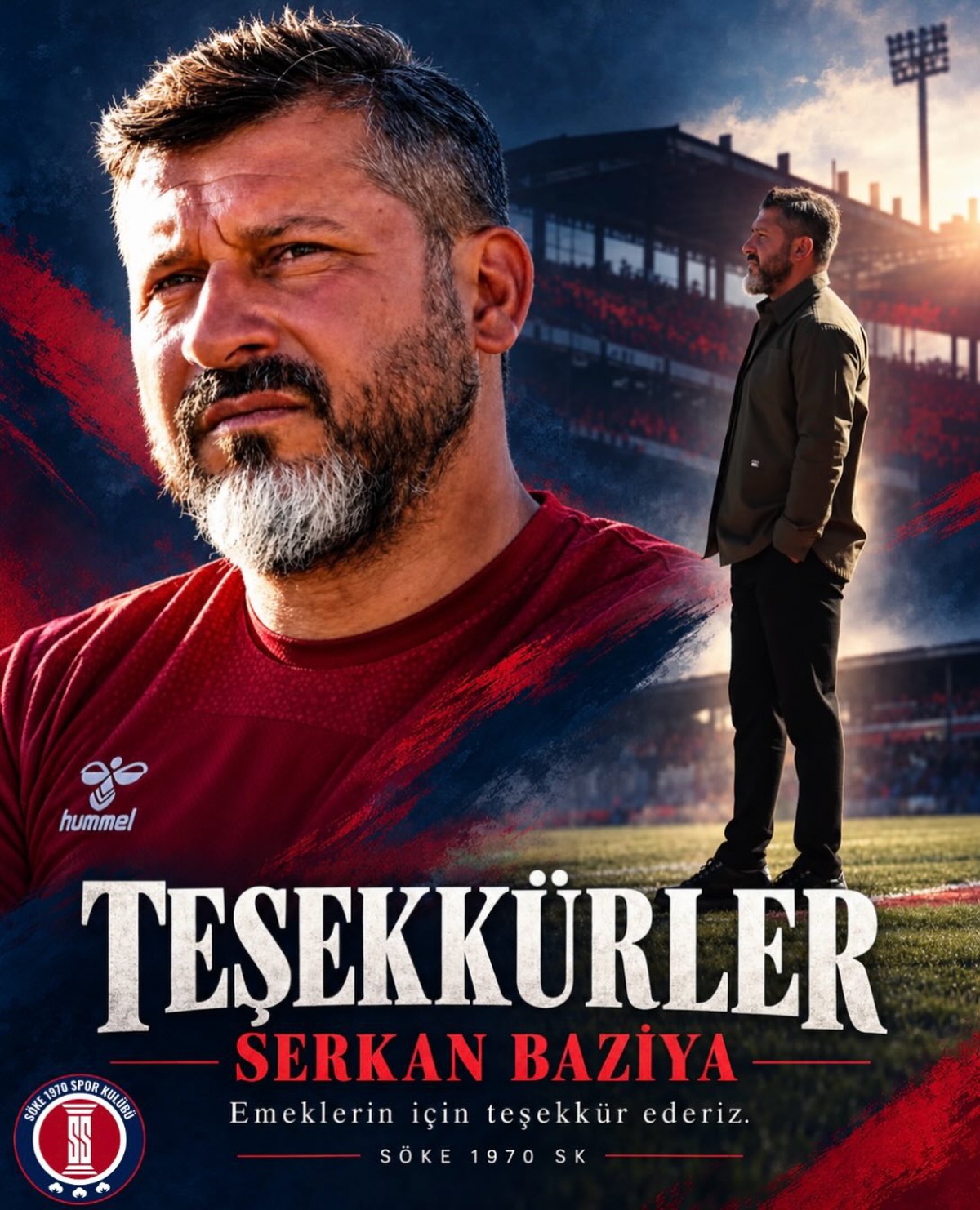 Söke 1970 SK, teknik direktör Serkan Baziya ile yollarını ayırdı