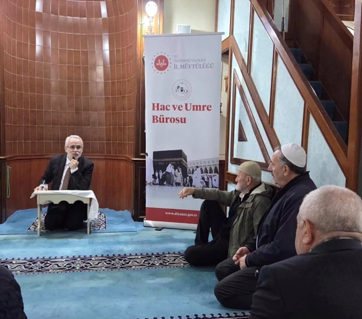 Tekirdağ Süleymanpaşa'da umre yolcularına hazırlık semineri verildi