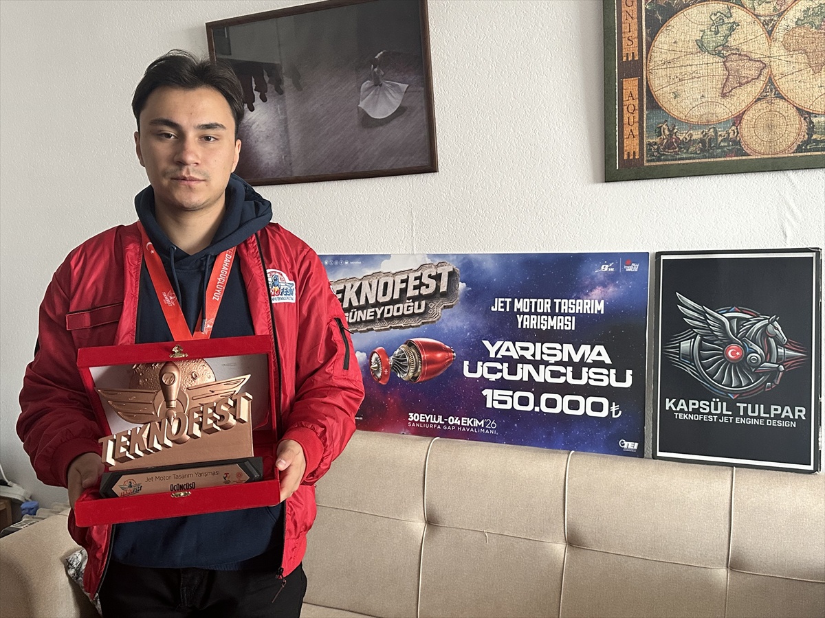 TEKNOFEST üçüncüsü Kapsül Tulpar'dan yerli motora 58,95 kilogramlık nozul