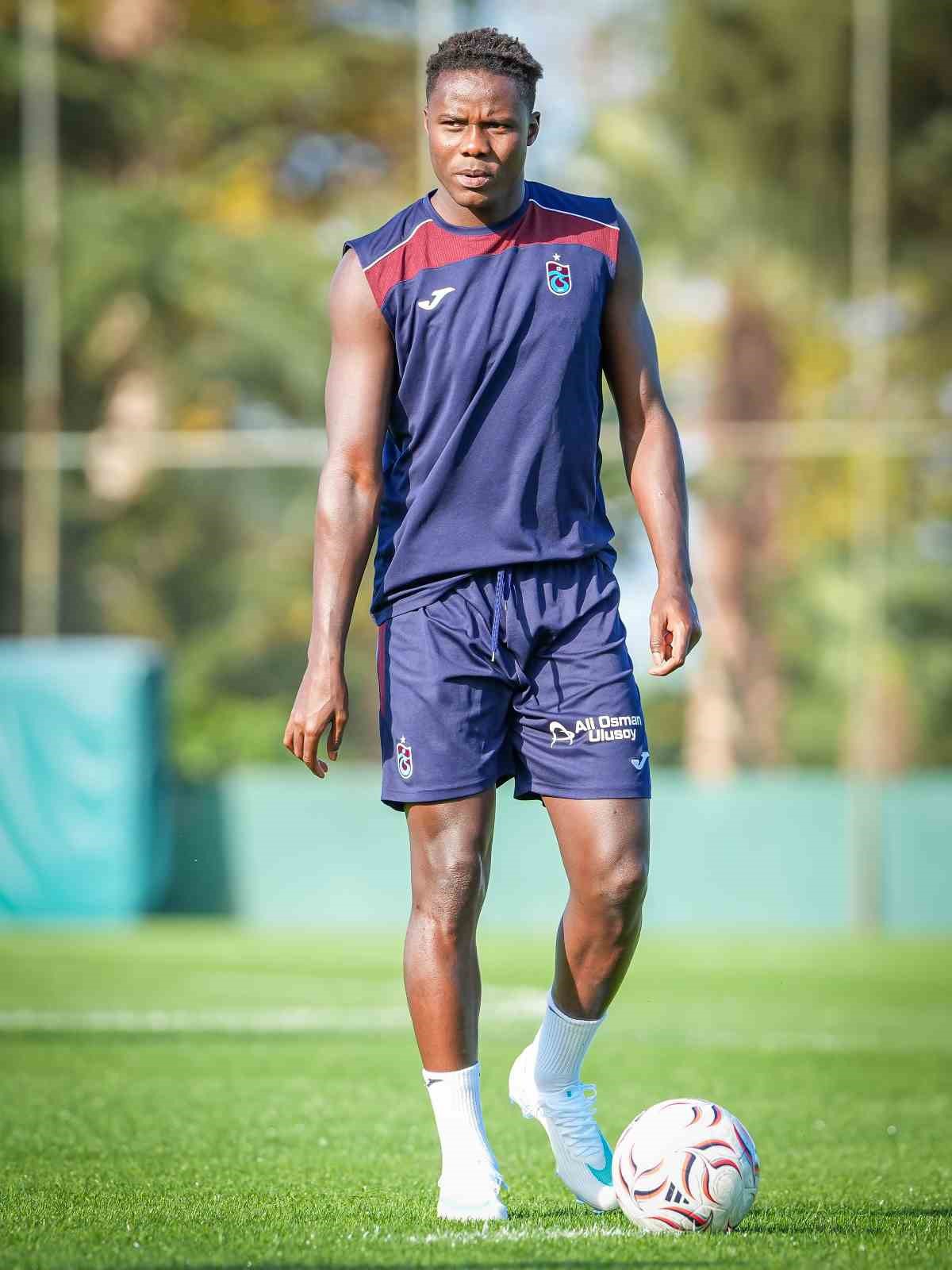 Trabzonspor'da Franculino Dju, Onuachu'nun yokluğunda 8 maçta 7 gol attı