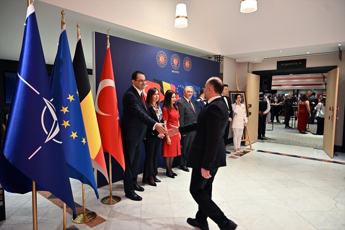 Brüksel'de Türk temsilcilikleri, Cumhuriyet Bayramı için ortak resepsiyon verdi