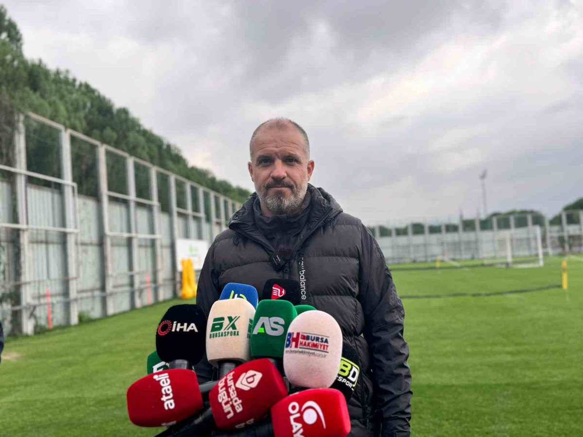 Bursaspor Teknik Direktörü Mustafa Er: 'Her anlamda hazırız'