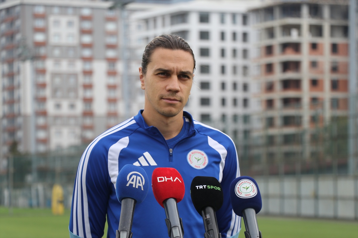 Çaykur Rizespor kaptanı Antalyalı, Kocaelispor deplasmanını çıkış maçı olarak görüyor