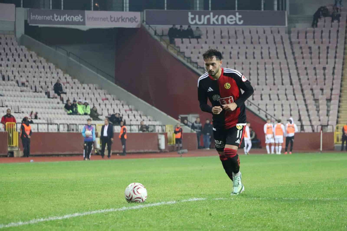 Eskişehirspor, Ziraat Türkiye Kupası 3. turunda Iğdır FK'yı 90+7'de 1-0 yendi