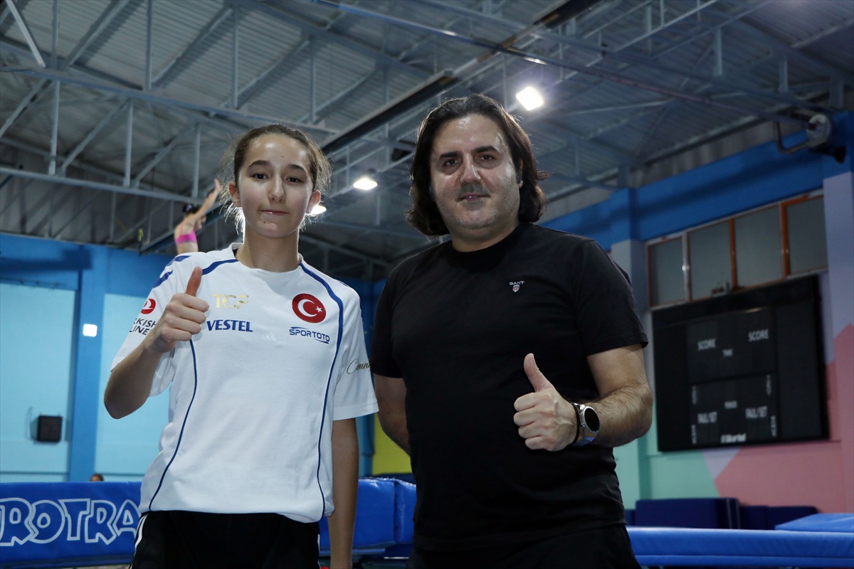 Fatma Rana Gökçe, Çin'deki trampolin Dünya Şampiyonası'nda madalya hedefliyor