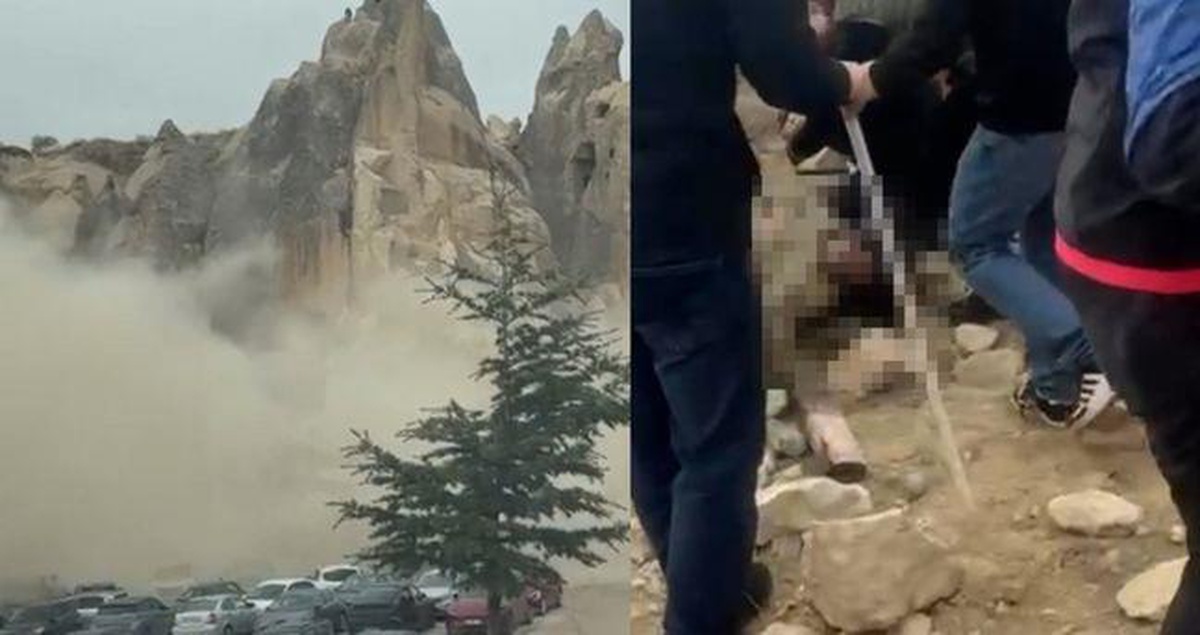 Kapadokya Göreme SON DAKİKA! Kapadokya'da peri bacası mı çöktü, neden çöktü, kaç ölü var?