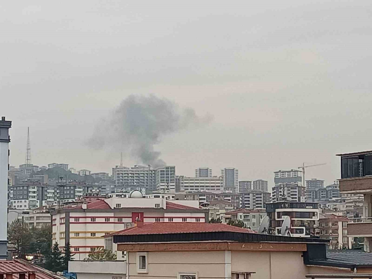 Samsun Atakum'da anız dumanı kısa süreli paniğe yol açtı, yangın sanıldı