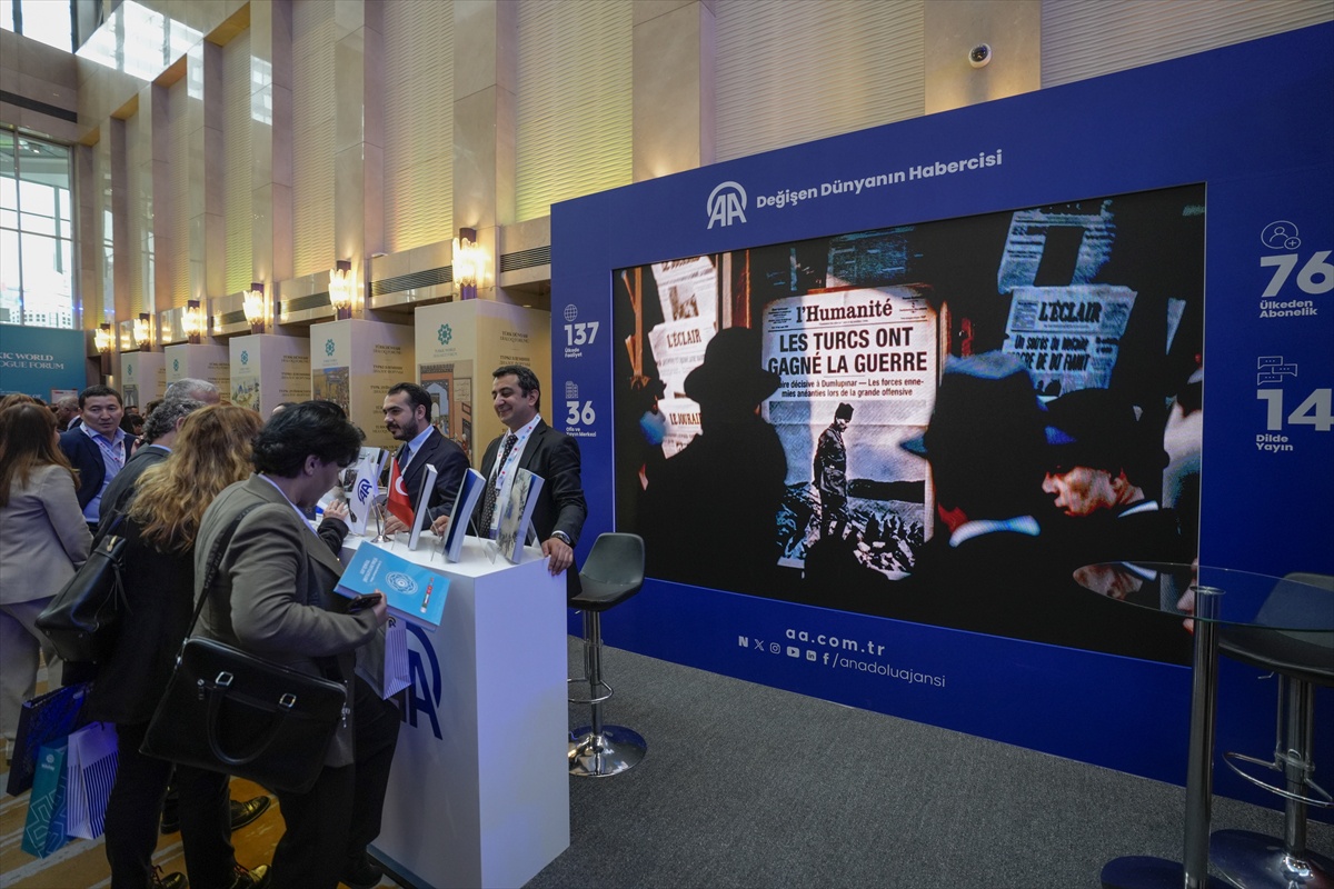 Anadolu Ajansı Türk Dünyası Diyalog Forumu’nda ziyaretçilerini ağırlıyor