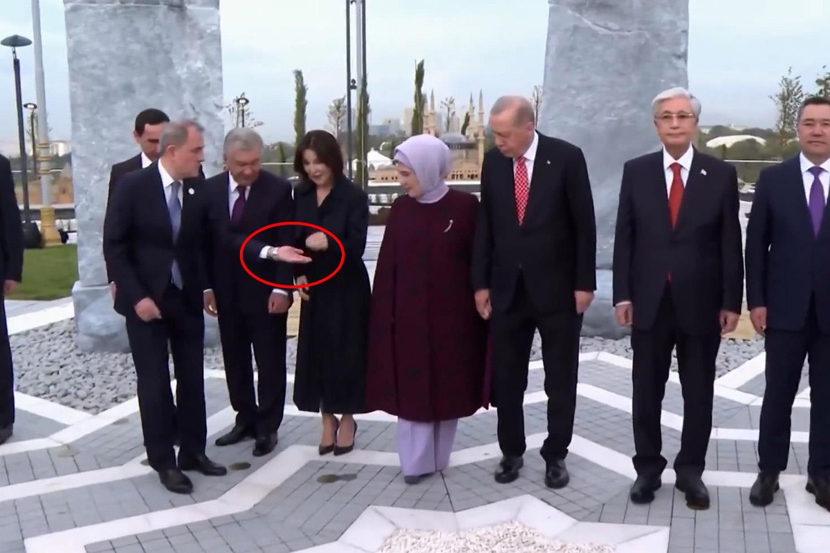 Beştepe'deki açılışa damga vuran an! Tüm bakışlar aynı anda o tarafa döndü