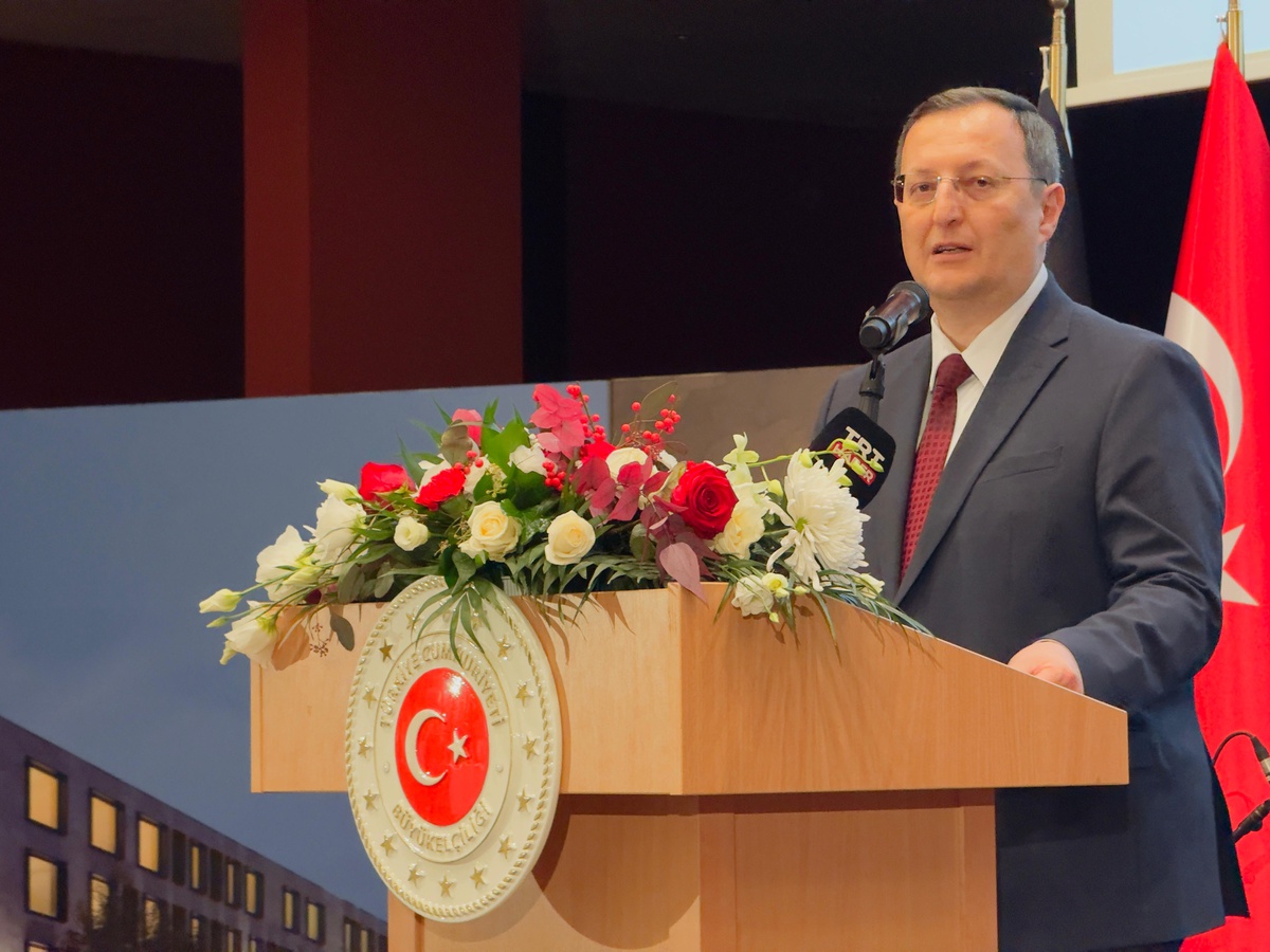 Cumhuriyet'in ilanının 103. yıl dönümü, Türkiye’nin Berlin Büyükelçiliğinde düzenlenen resepsiyonla kutlandı