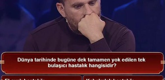 Dünya tarihinde bugüne dek tamamen yok edilen tek bulaşıcı hastalık hangisidir?