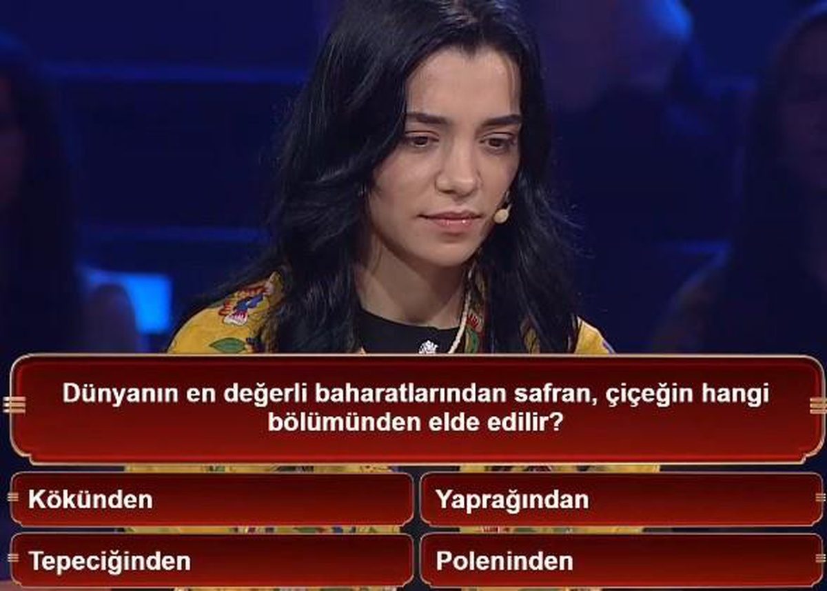 Dünyanın en değerli baharatlarından safran, çiçeğin hangi bölümünden elde edilir?