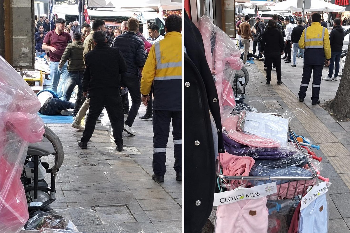 Kentin göbeğinde güpegündüz akıllara durgunluk veren saldırı: Sopa ve demir çubuklarla darbettiler