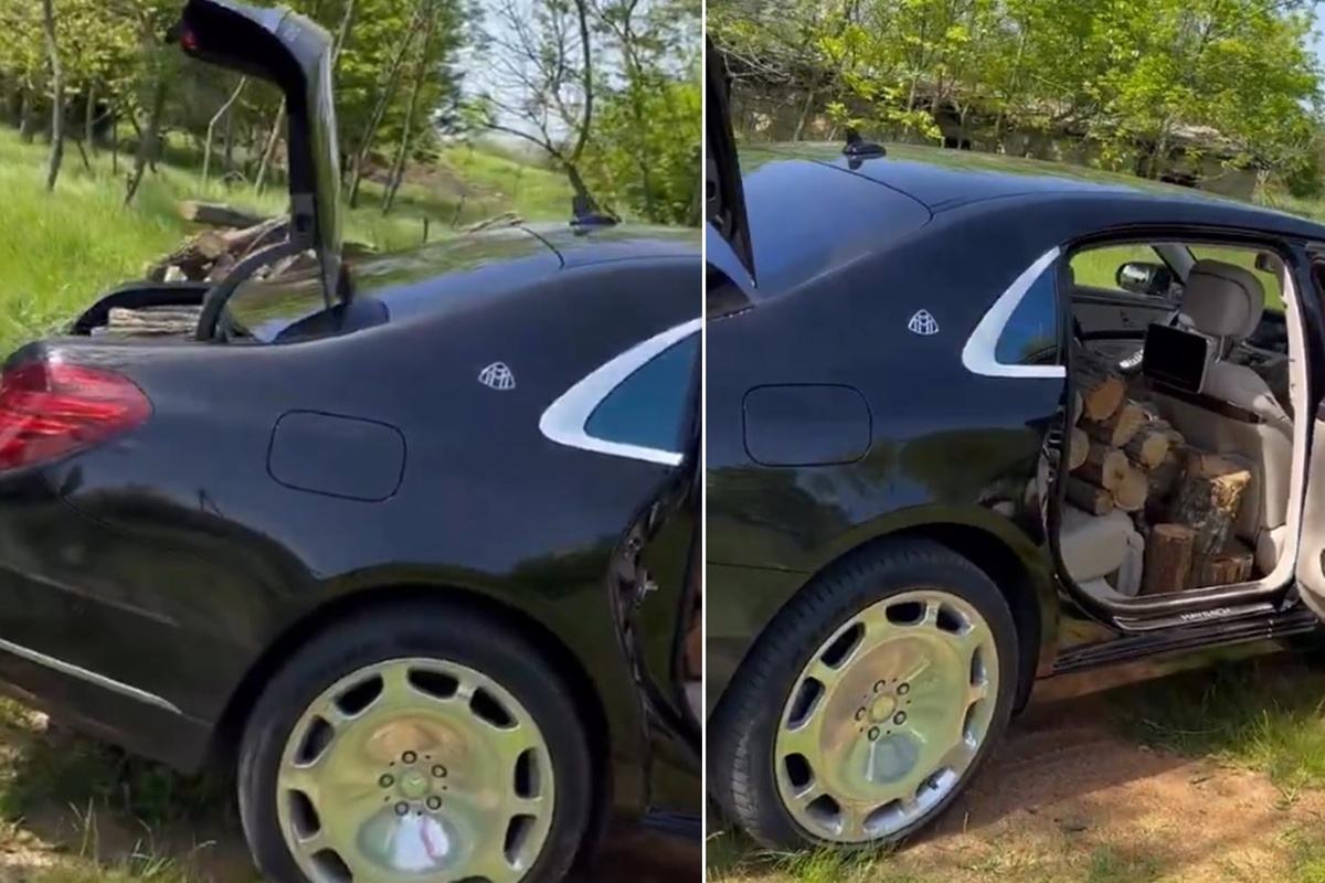 Lüksün böylesi! Servet değerindeki otomobille yaptığı işe bakın