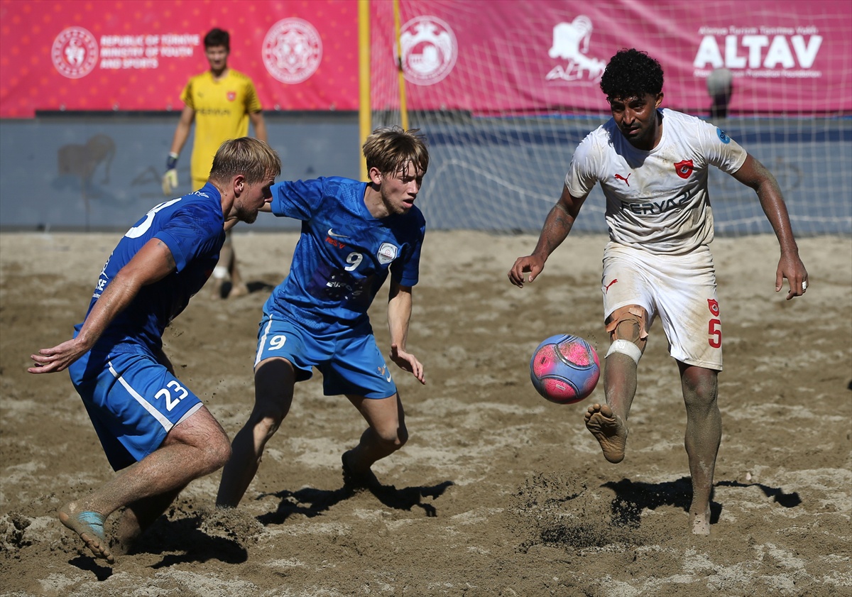 Serenity Alanya Belediyespor, Sunrise Kyiv'e 7-2 yenilerek çeyrek finalde elendi