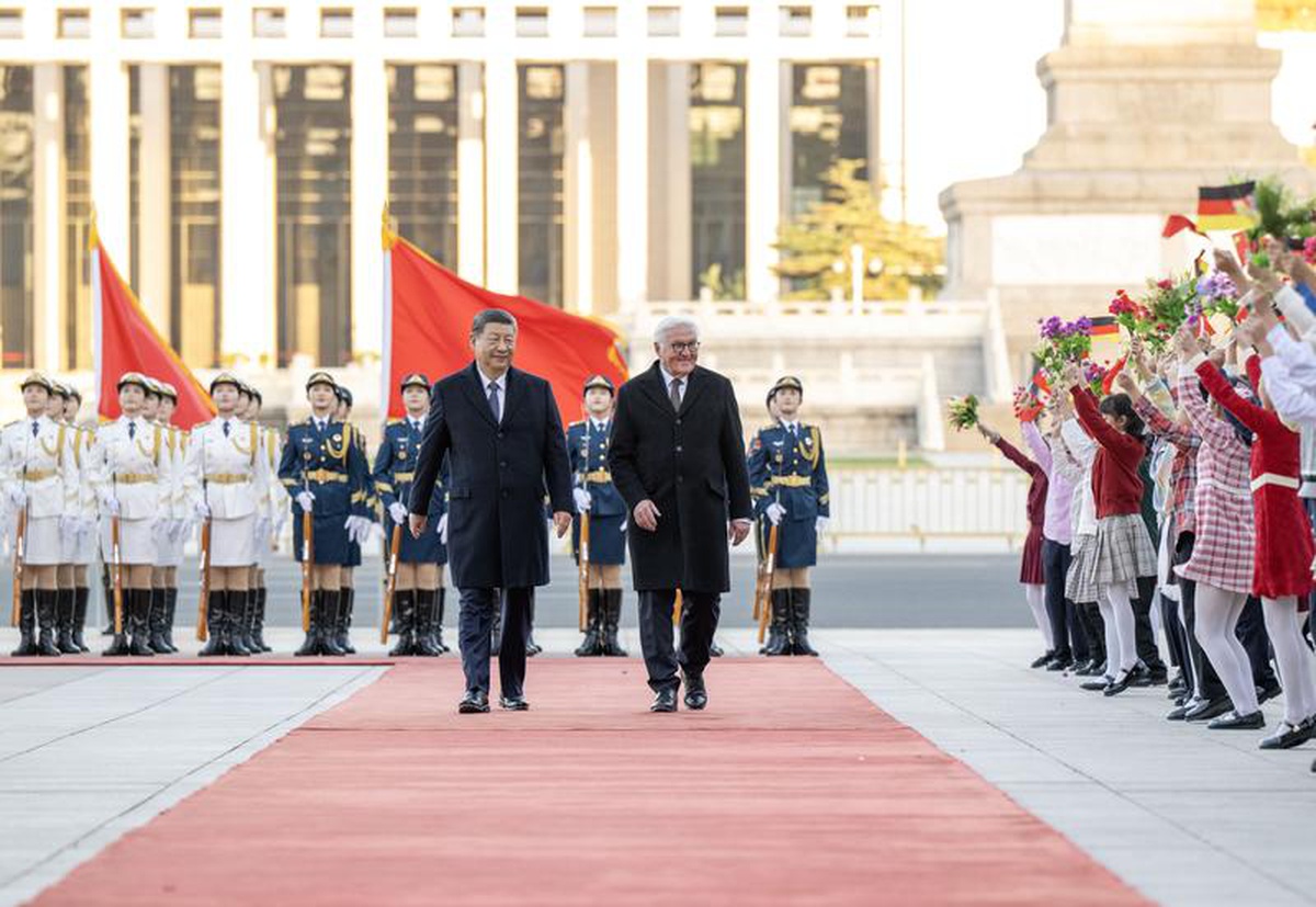 Steinmeier, Pekin'de Şi Cinping'e Tek Çin politikasında kararlı olduğunu söyledi