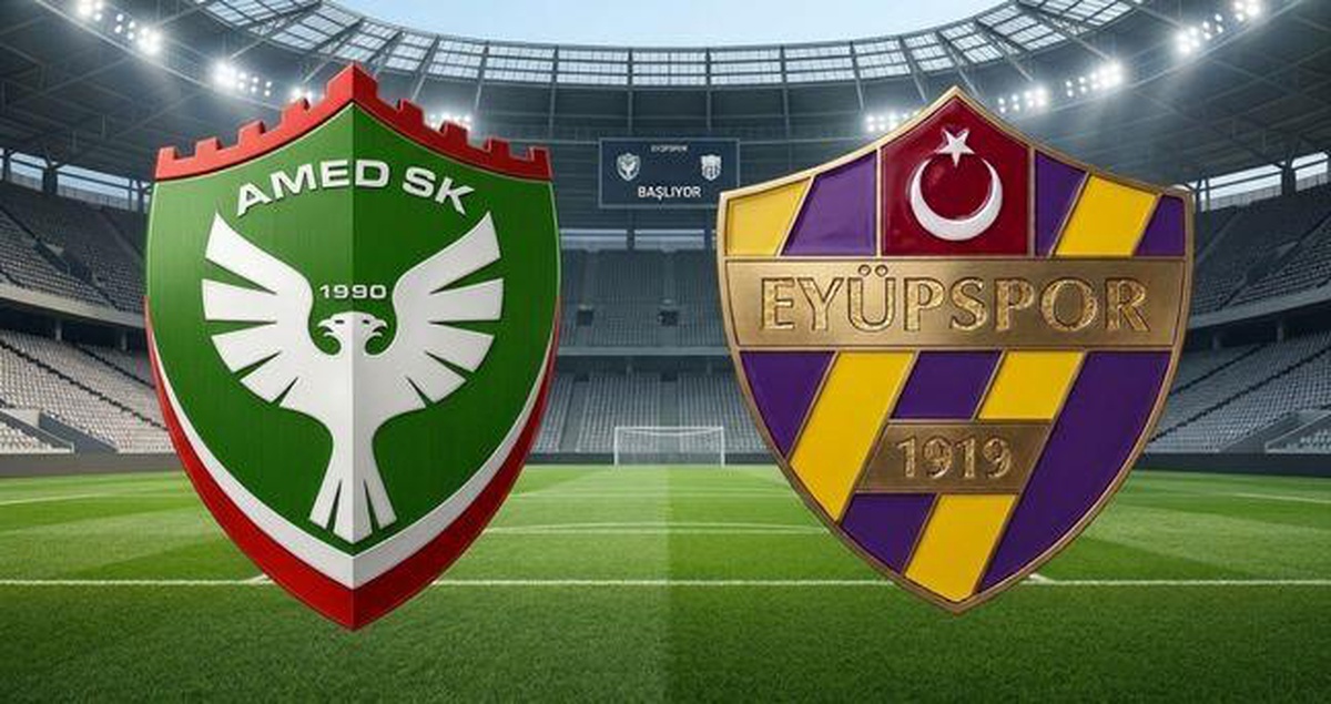Amedspor-Eyüpspor karşılaşması hangi gün, saat kaçta ve nerede oynanacak?