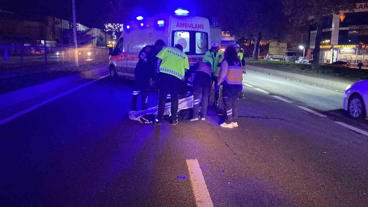 Bursa İnegöl'de karşıya geçmeye çalışan 63 yaşındaki adam otomobilin çarpmasıyla öldü