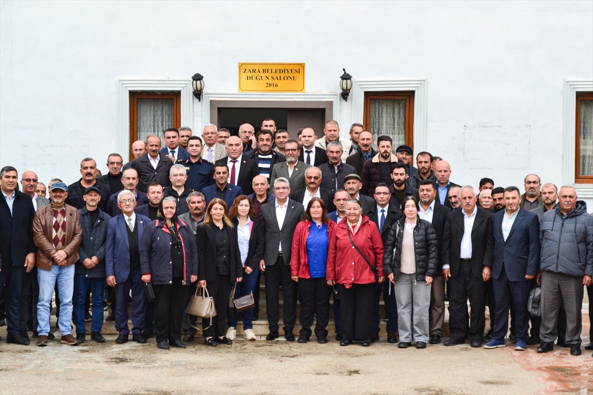 Sivas'ın Zara ilçesinde Köylere Hizmet Götürme Birliği 2027 bütçesini görüştü