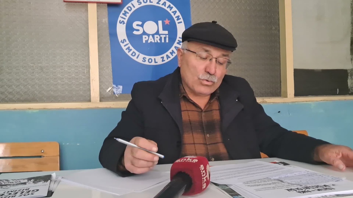 SOL Parti Artvin İl Yöneticisi Uygun: 'Emekli maaşı temel ihtiyaçlarını karşılamaktan giderek uzaklaşıyor'