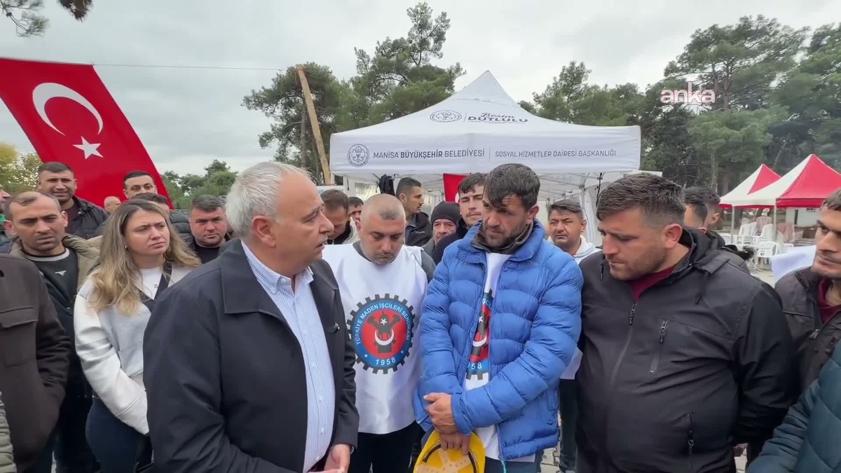 YENİ Partili Bakırlıoğlu'ndan, madencilere destek ziyareti