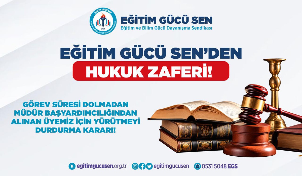 Yozgat İdare Mahkemesi, öğretmenin yöneticilikten alınmasında yürütmeyi durdurdu