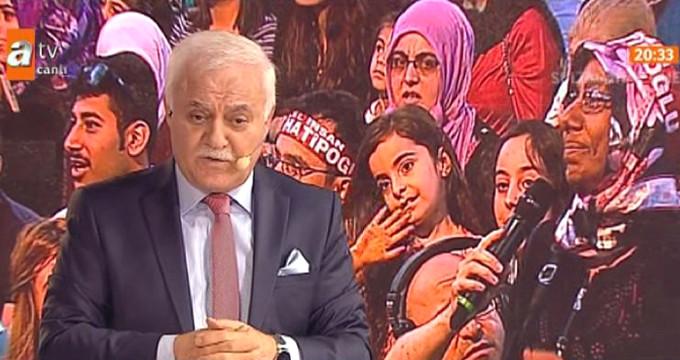 Nihat Hatipoğlu'nun programında izleyenleri hayrete düşüren soru Nihat Hatipoğlu'nun programında izleyenleri hayrete düşüren soru