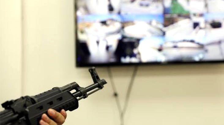 Tel Abyad kentinde teröristlere göz açtırılmadan 24 saat izleniyor