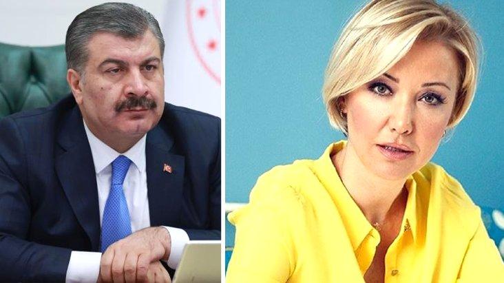 Berna Laçin'den, Fahrettin Koca'ya kafa karıştıran gebelik testi sorusu