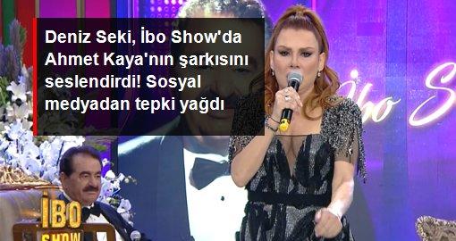 1'I Çocuk 2 Kişi Yaralandı 20 Deniz Seki, İbo Show'da Ahmet Kaya'nın şarkısını seslendirdi! Sosyal medyadan tepki yağdı