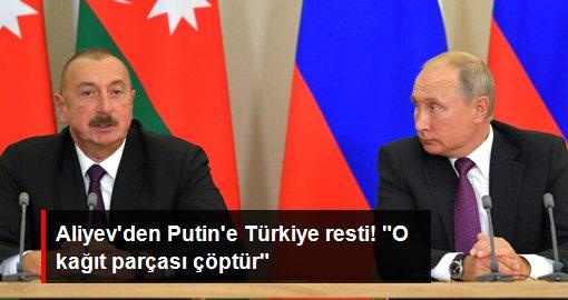 1'I Çocuk 2 Kişi Yaralandı 22 Aliyev'den Putin'e: Türkiye olmazsa o kağıt parçası çöptür
