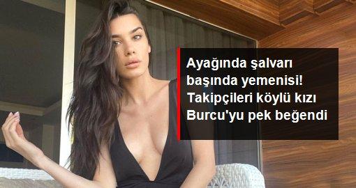 1'I Çocuk 2 Kişi Yaralandı 19 Ayağında şalvarı başında yemenisi! Takipçileri köylü kızı Burcu'yu pek beğendi