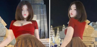 Tayland'da kraliyet anıtı önünde mini eteğiyle poz veren model Pim Apatsara, beş yıl hapis cezası ile karşı karşıya kaldı
