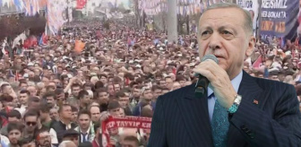 Cumhurbaşkanı Erdoğan'dan Bursa'da gövde gösterisi! Mitinge 90 bin kişi katıldı