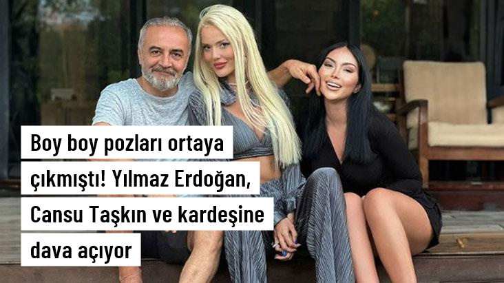 Yılmaz Erdoğan, Cansu Taşkın ve görüntüleri paylaşan kardeşine dava açıyor