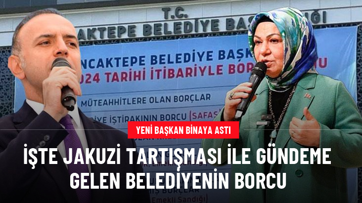 Jakuzi tartışması ile gündeme gelen Sancaktepe Belediyesi'nin borcu dudak uçuklattı
