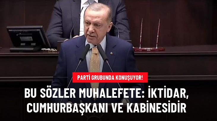 Cumhurbaşkanı Erdoğan, seçim sonrası ilk parti grubunda konuşuyor