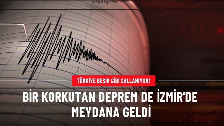 İzmir Seferihisar'da 4.5 büyüklüğünde deprem! Sarsıntı çevre illerde de hissedildi