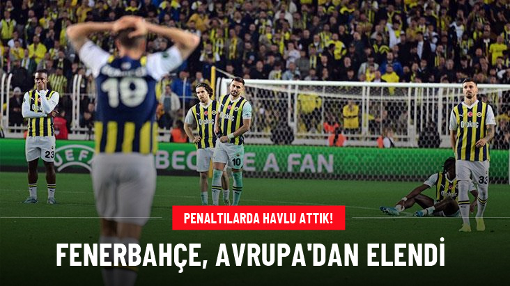 Kadıköy'de dramatik veda! Olympiakos'a penaltılarda elenen Fenerbahçe Avrupa defterini kapattı
